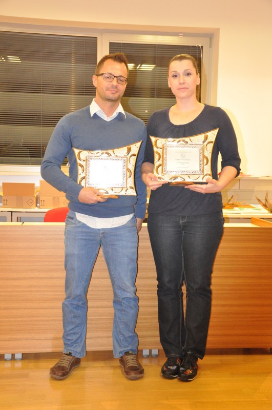 Sandi Sajko in Barbara Fidel