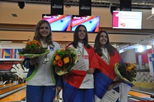 Nika Radelj na podelitvi medalj najboljšim posameznikom